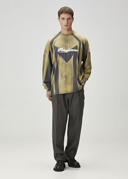 Anthracite Pleated Trousers