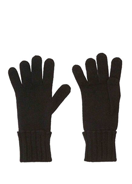 Black Women's Cashmere Gloves