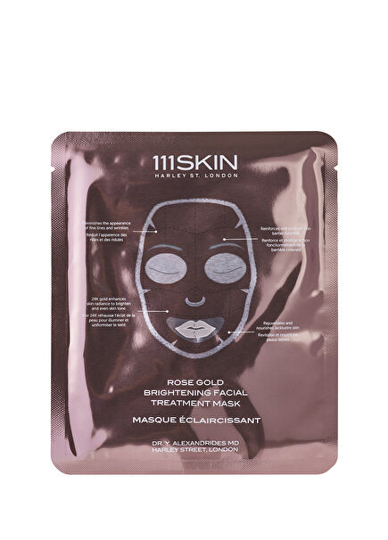 Rose Gold Brightening Facial Treatment Mask Box
