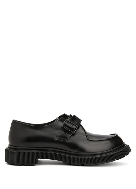 Black Men's Leather Loafer