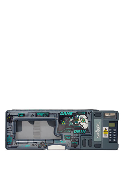 Epic Adventures Pop Out Black Pencil Case with Compartment