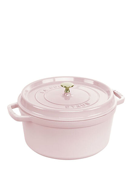 Sorbet Rose Cast Iron Pot 28 cm
