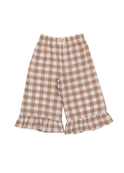 Mabel Cream-White Baby Girl Pants