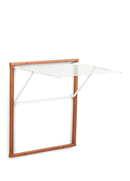 Kiraz Ağacı Ahşap Duvar Çamaşır Kurutma Askısı