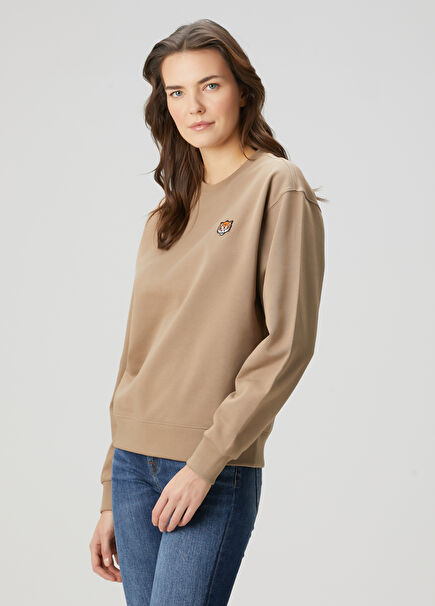 Happy Tiger Kahverengi Sweatshirt
