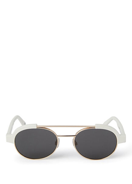 PERI10CS 52 107 Beyaz Metal Erkek Güneş Gözlüğü