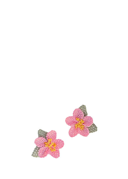 Lacework Flower-Shaped Unisex Child Earring