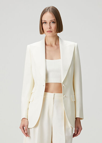White Wool Jacket