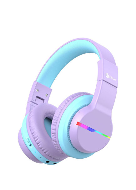 BTH12 Mor Unisex Çocuk Bluetooth Kulaklık