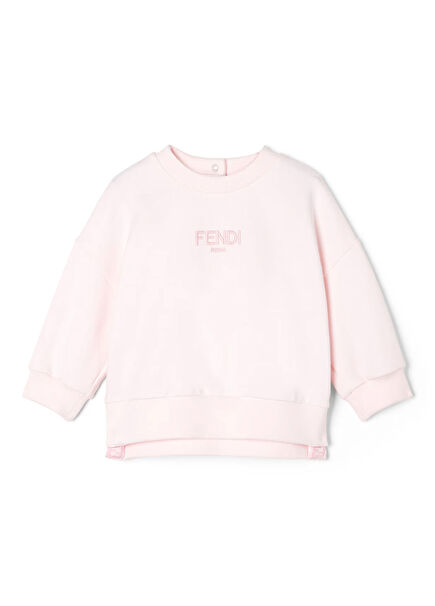 Açık Pembe Kız Bebek Sweatshirt