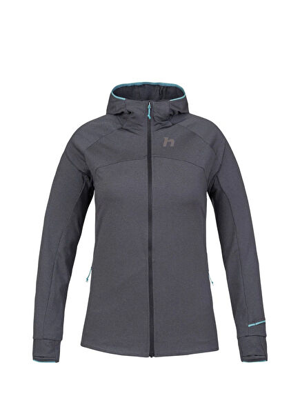 Eli Hoody Anthracite Mel Kadın Spor Sweatshirt