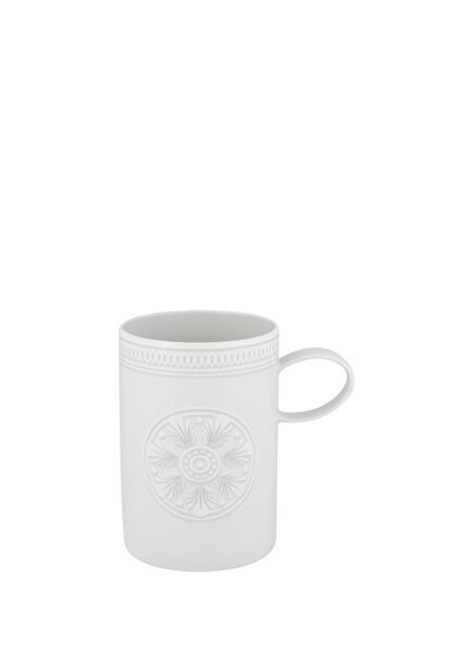 Ornament White Porcelain Mug