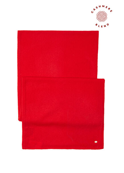 Red Women's Cashmere Scarf