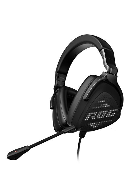 90YH037M-B2UA00 ROG Delta S Animate Noise Canceling Microphone AniMe Matrix Display USB-C Wired Gaming Headset