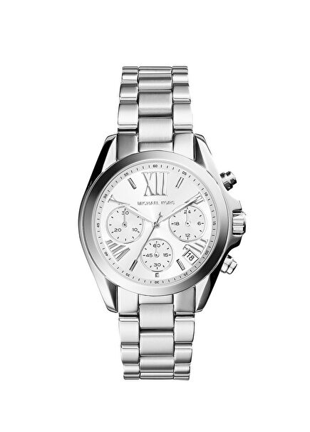 MK6174 Metalik Gri Kadın Kol Saati