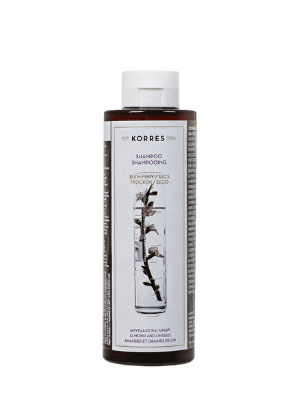 Almond Linseed Shampoo Almond and Flaxseed Shampoo for Dry and Damaged Hair 250 ml