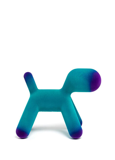 Puppy Turquoise Dog Statue