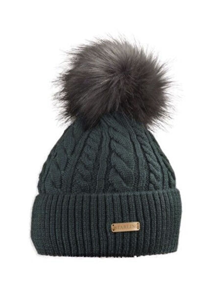 Madlen Dark Green Women's Beanie