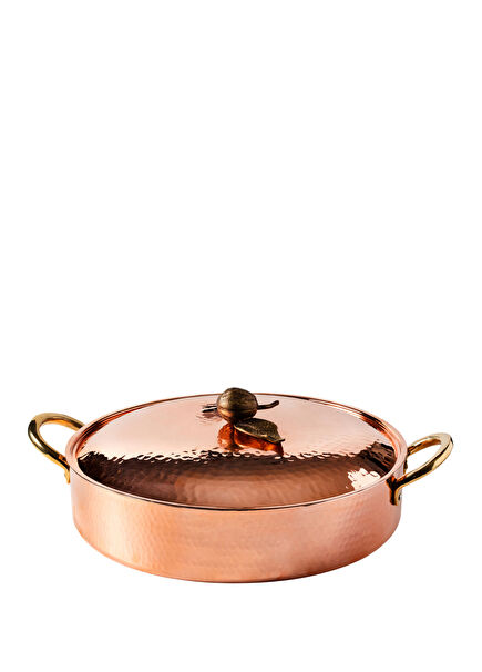 Héritage Collection Copper Shallow Pot 22 cm