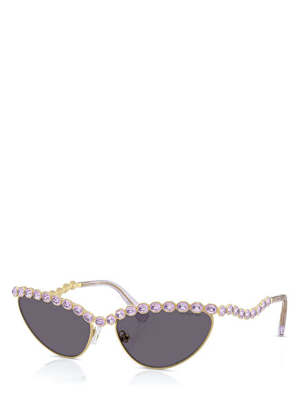 Gold Taşlı Kadın Güneş Gözlüğü