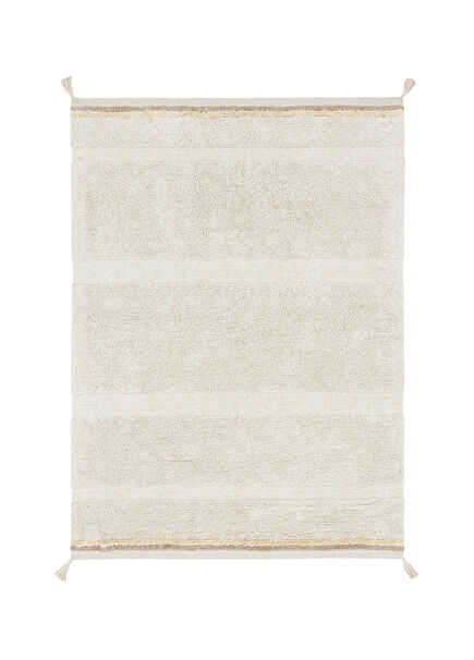 Fantasy Garden Koleksiyonu Bloom Natural Pamuklu Çocuk Odası Halı 90 x 130 cm