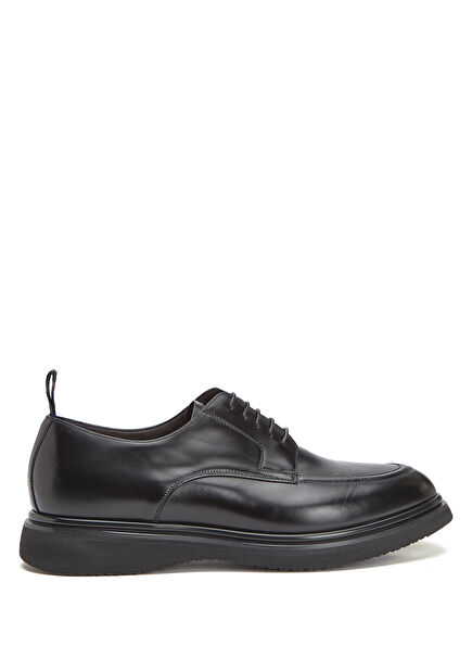 City Black Men's Leather Shoes