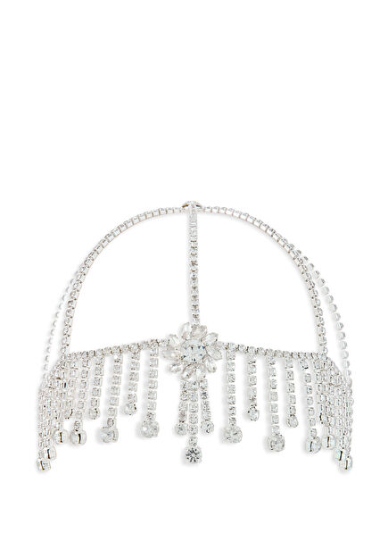 Mona Kristal Taşlı Gelin Baş Aksesuarı