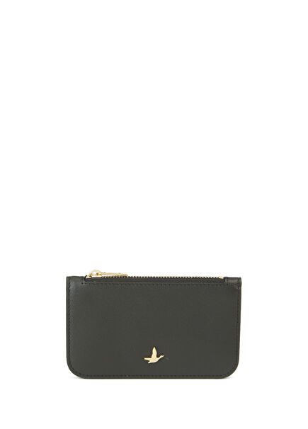 Black Women's Leather Wallet