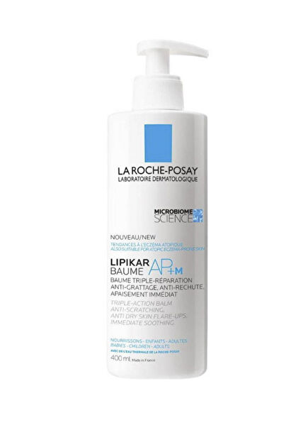 Lipikar AP+M Moisturizing Balm for Very Dry Skin 400 ml