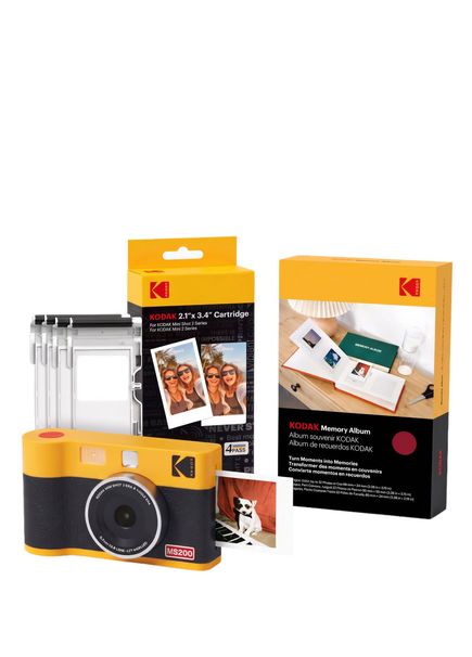 Mini Shot 2 ERA Film Camera + 30-Piece Print Set + Red Photo Album