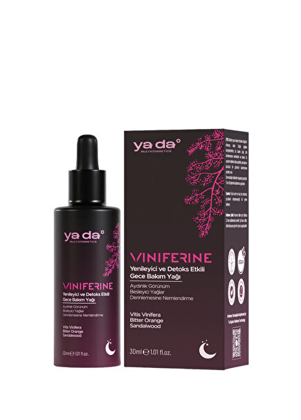 Viniferine Regenerating and Detoxifying Night Care Oil 30 ml