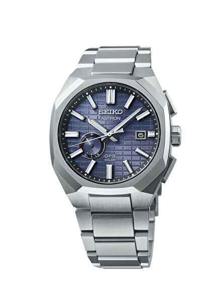 SEISJ013J Astron SPR Metalik Gri Çelik Erkek Kol Saati