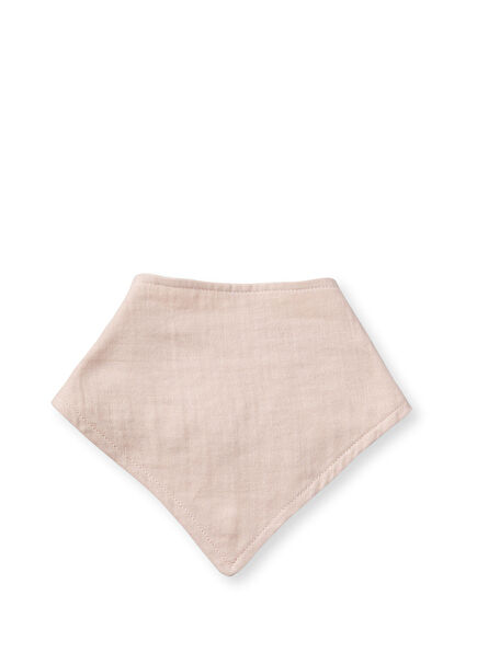Muslin Pink Baby Bib