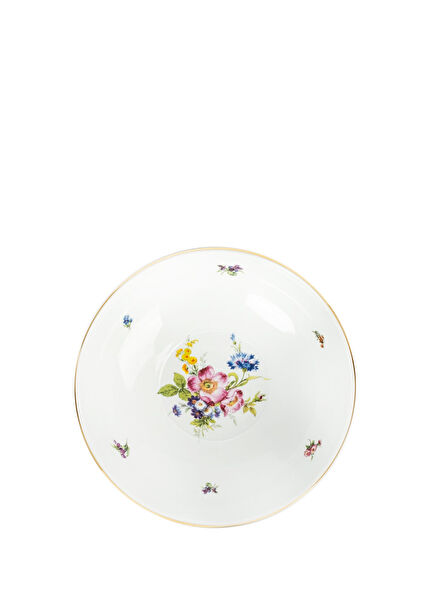 Alt Furstenberg Bunte Blume Salata Kasesi 22.7 cm