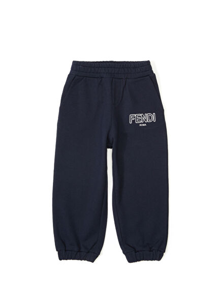 Koyu Mavi Unisex Çocuk Jogger Eşofman