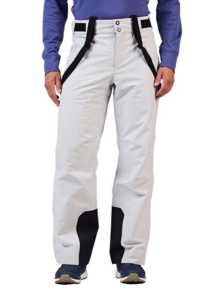 Insulated Ski Gri Erkek Kayak Pantolonu