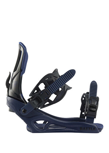 Battle Black/Blue Men's Snowboard Bindings