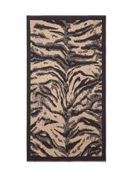 Dark Brown Women's Beach Towel