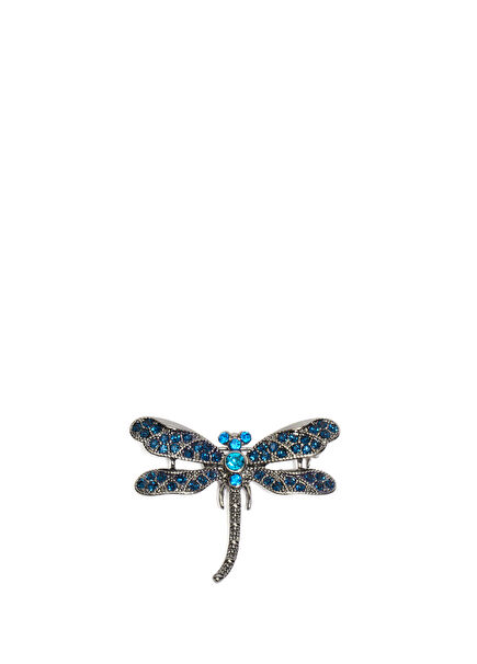 Blue Women's Brooch
