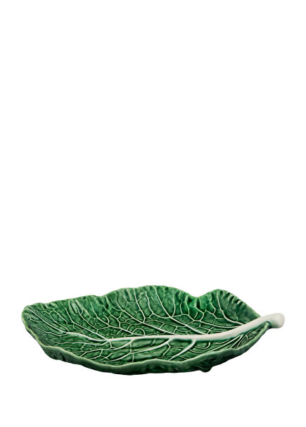 Cabbage Green Ceramic Serving Plate 25 cm