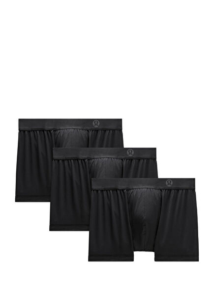 Always In Motion Siyah 3lü Boxer