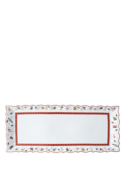 Toy's Delight Christmas Porcelain Rectangular Serving Platter 39 cm
