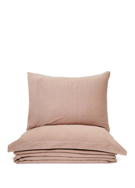 Flen Vizon Organik Pamuk Battal Boy Çift Kişilik Nevresim Takımı 240×220 cm