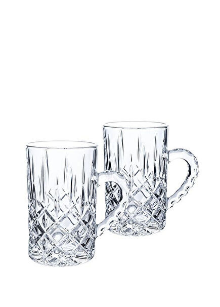 Noblesse Şeffaf Cam 2'li Mini Kupa Seti