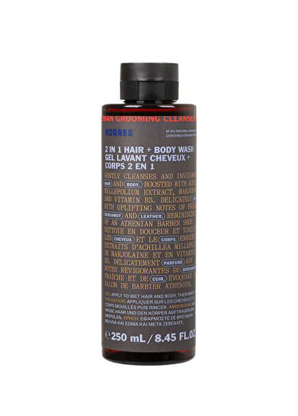 Athenian Grooming 2-in-1 Hair and Body Wash For Men Erkekler İçin Saç ve Vücut Şampuanı 250 ml