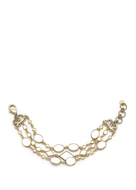 You Mirror Charm Gold Plated Women's Chain Necklace