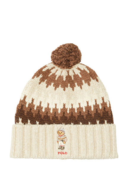 Cream Women's Wool Beanie