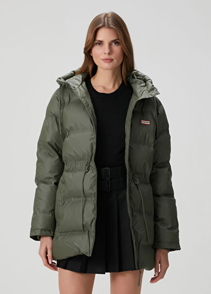 Element Lemhi Koyu Haki Puffer Mont