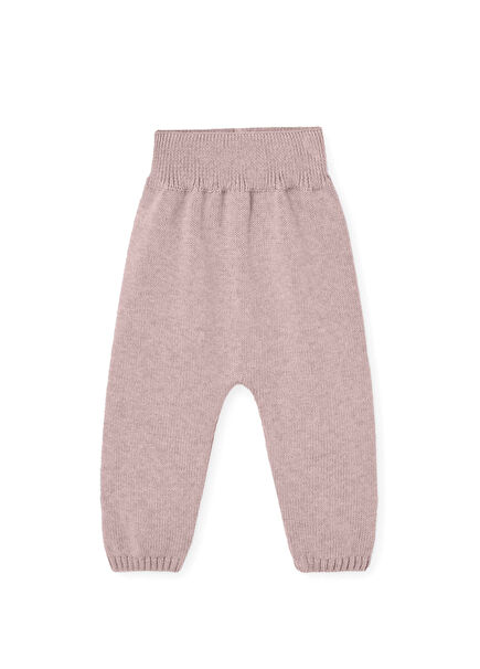 Powder Wool Baby Girl Tights