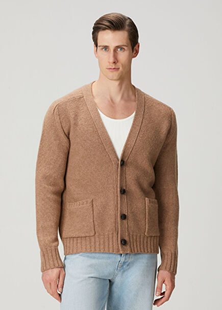 Kamel Yün Triko Hırka